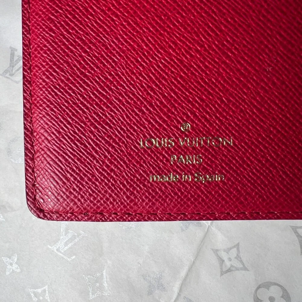 VTG LOUIS VUITTON Portefeuil‎ Koala Ebene Brown Trifold Wallet Brown